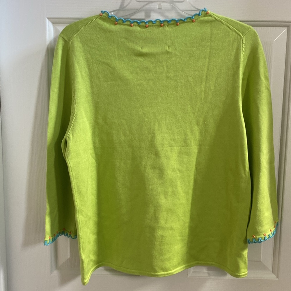 NWT Michael Simon Butterfly Sweater - Picture 9 of 12
